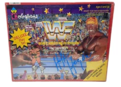Hogan's Beach Shop Signed Deluxe Hulk Hogan Play Set Come With