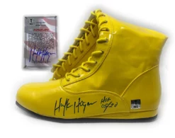 Hogan's Beach Shop Signed Wrestling Boot