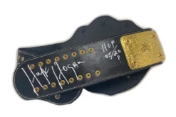 Hogan's Beach Shop Heavyweight Championship Replica Belt Signed AUTOGRAPHED TITLE BELTS