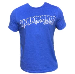 Hogan's Beach Shop Mens Hulkamania Blue Reflective Tee CLOTHING