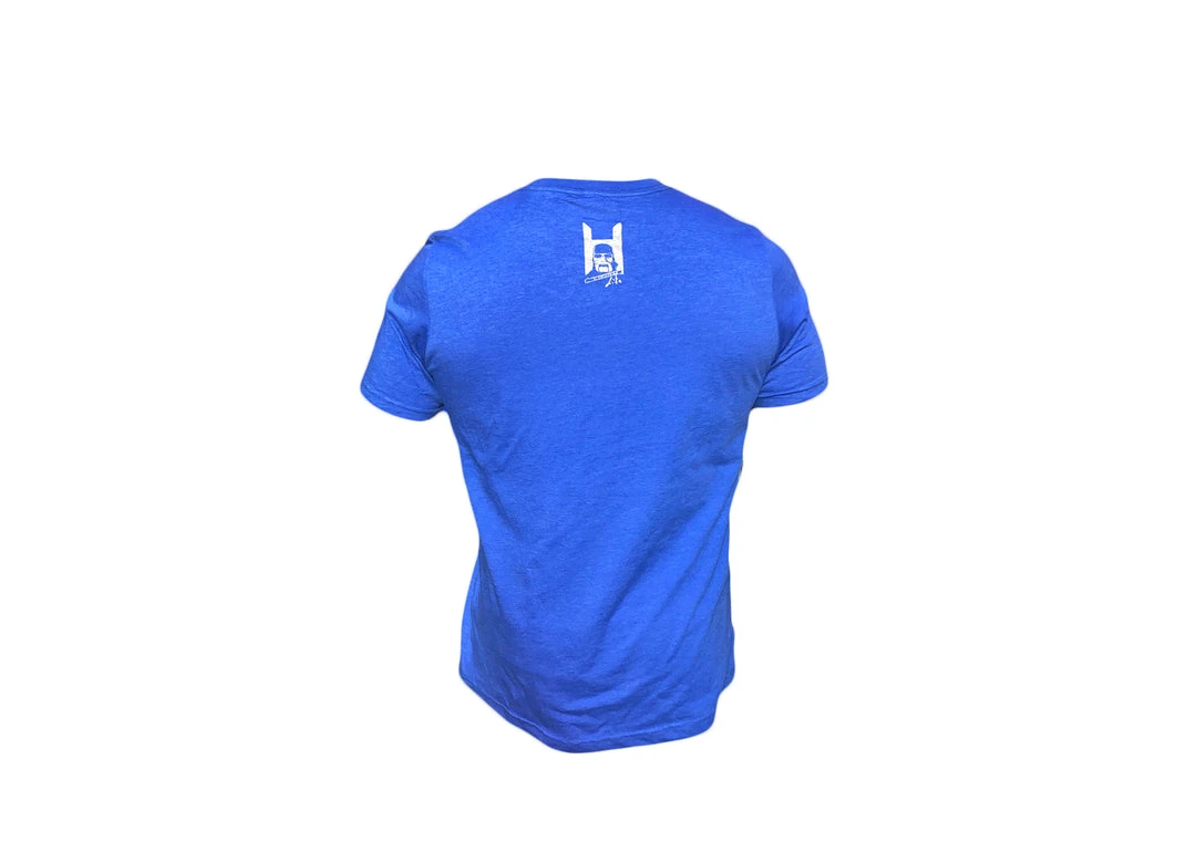 Hogan's Beach Shop Mens Hulkamania Blue Reflective Tee CLOTHING 4 Hogan's Beach Shop Mens Hulkamania Blue Reflective Tee CLOTHING