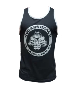 Hogan's Beach Shop CLOTHING Black Reflective HBS Circle Crab Tank