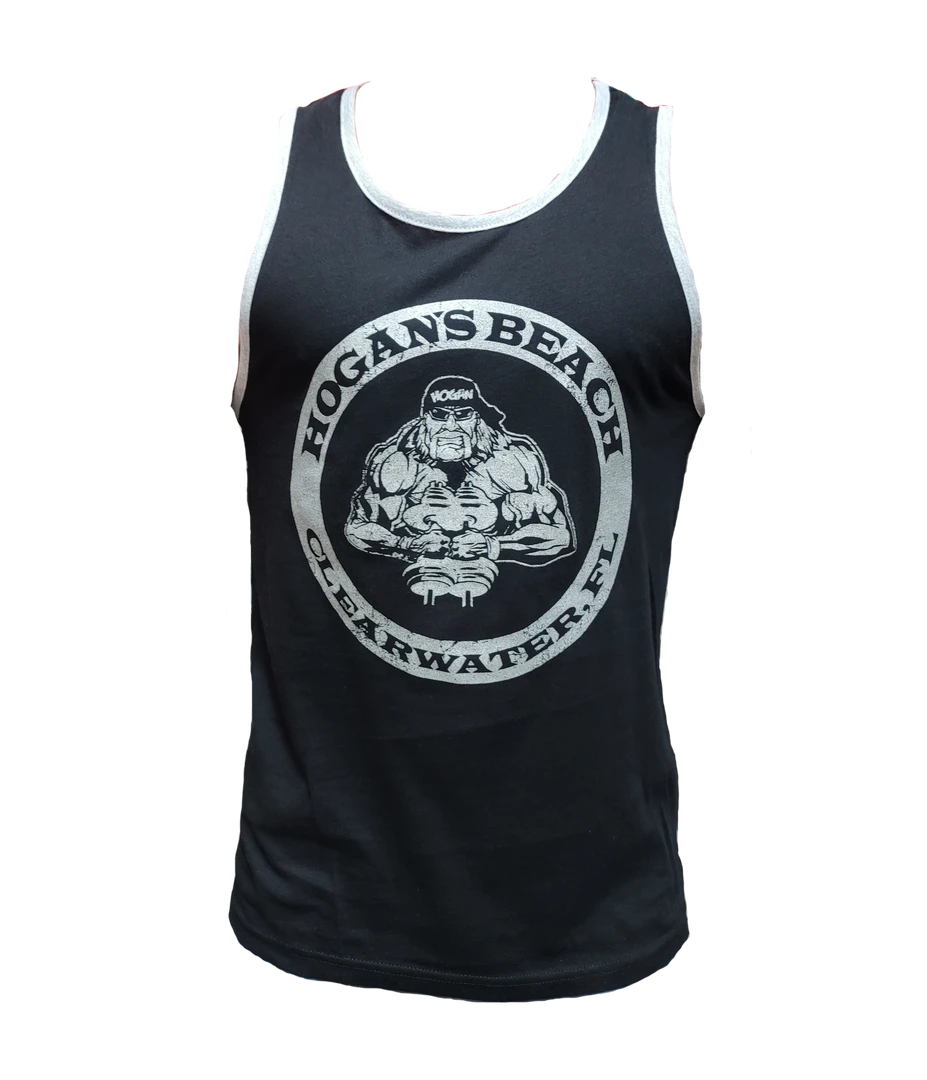 Hogan's Beach Shop CLOTHING Black Reflective HBS Circle Crab Tank 3 Hogan's Beach Shop CLOTHING Black Reflective HBS Circle Crab Tank