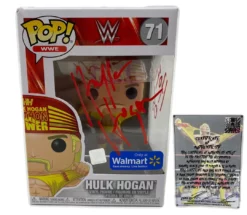 Hogan's Beach Shop Python Power Funko Pop Signed In Red!!