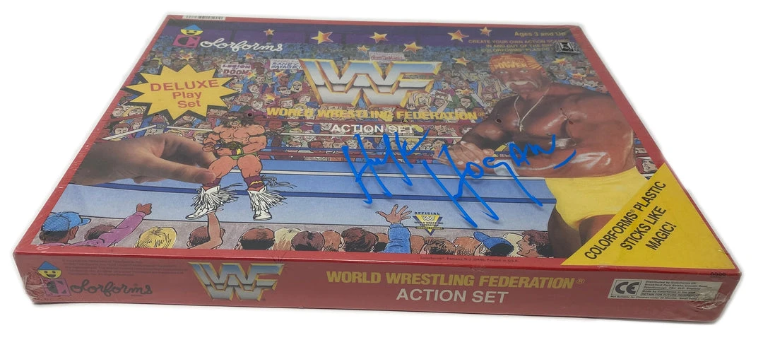 Hogan's Beach Shop Signed Deluxe Hulk Hogan Play Set Come With "CoA AUTOGRAPHED TOYS & FIGURES 4 Hogan's Beach Shop Signed Deluxe Hulk Hogan Play Set Come With "CoA AUTOGRAPHED TOYS & FIGURES
