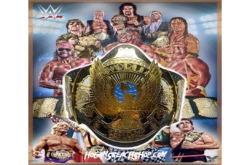 Hogan's Beach Shop AUTOGRAPHED TITLE BELTS WWE Winged Eagle Dual Plated Championship Replica Title Signed