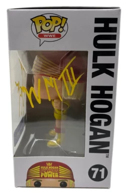 Hogan's Beach Shop Python Power Funko Pop Signed In Yellow!!
