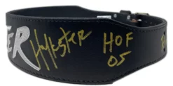 Hogan's Beach Shop Hulkster Signed Weight Belt Black W/Coa 7 Hogan's Beach Shop Hulkster Signed Weight Belt Black W/Coa