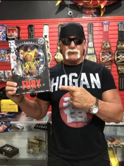 Hogan's Beach Shop Hulk Hogan Signed Unmatched Fury Figure