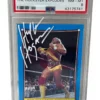 Hogan's Beach Shop TRADING CARDS Signed Hulk Hogan The Hulkster Explodes 1987 Topps WWF Wrestling Card #26 Graded PSA 8
