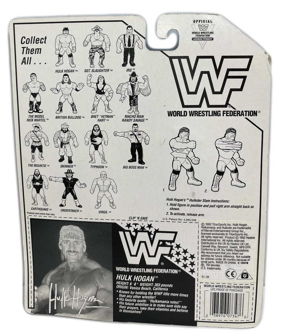 Hogan's Beach Shop Hasbro WWF Hulk Hogan 1992 Hulkster Slam Action Figure Signed AUTOGRAPHED TOYS & FIGURES 4 Hogan's Beach Shop Hasbro WWF Hulk Hogan 1992 Hulkster Slam Action Figure Signed AUTOGRAPHED TOYS & FIGURES