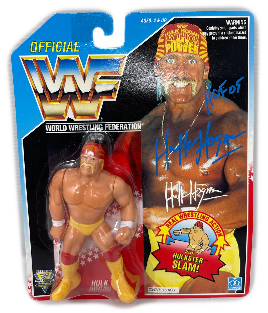 Hogan's Beach Shop Hasbro WWF Hulk Hogan Hulkster Slam 1992 Action Figure Signed AUTOGRAPHED TOYS & FIGURES 3 Hogan's Beach Shop Hasbro WWF Hulk Hogan Hulkster Slam 1992 Action Figure Signed AUTOGRAPHED TOYS & FIGURES