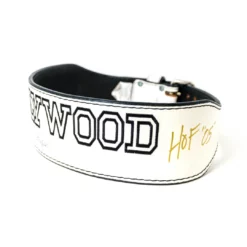 Hogan's Beach Shop Hulk Hogan Signed Hollywood Hogan White Weight Belt 7 Hogan's Beach Shop Hulk Hogan Signed Hollywood Hogan White Weight Belt