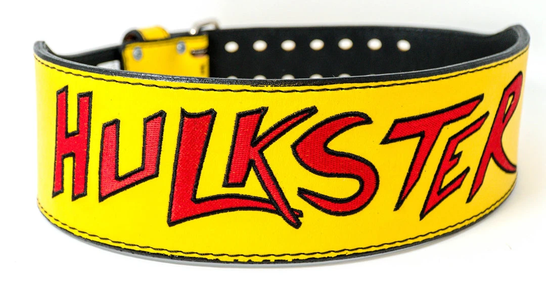 Hogan's Beach Shop Yellow Hulkster Weight Belt BELTS 3 Hogan's Beach Shop Yellow Hulkster Weight Belt BELTS