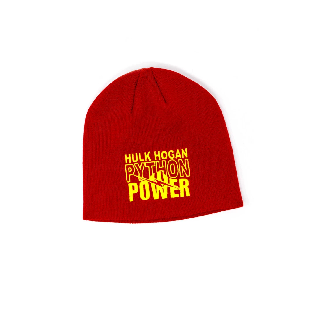 Hogan's Beach Shop COLD WEATHER Hulk Hogan Python Power Beanie 3 Hogan's Beach Shop COLD WEATHER Hulk Hogan Python Power Beanie