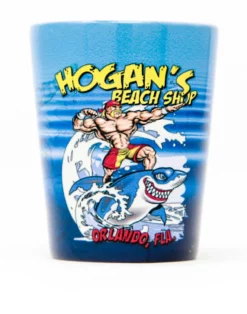 Hogan's Beach Shop HBS Shark 2oz Shot Glass SHOT GLASSES