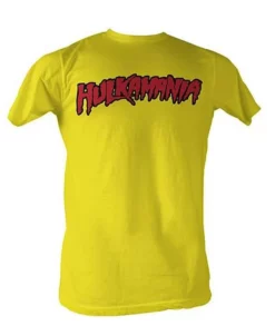 Hogan's Beach Shop Yellow Hulkamania Shirt CLOTHING