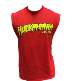 Hogan's Beach Shop Sleeveless Cutoff Hulkamania Shirt
