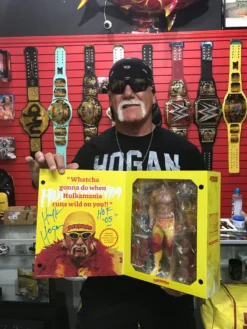 Hogan's Beach Shop Hulk Hogan Signed Storm Collectibles Action Figure AUTOGRAPHED TOYS & FIGURES 11 Hogan's Beach Shop Hulk Hogan Signed Storm Collectibles Action Figure AUTOGRAPHED TOYS & FIGURES