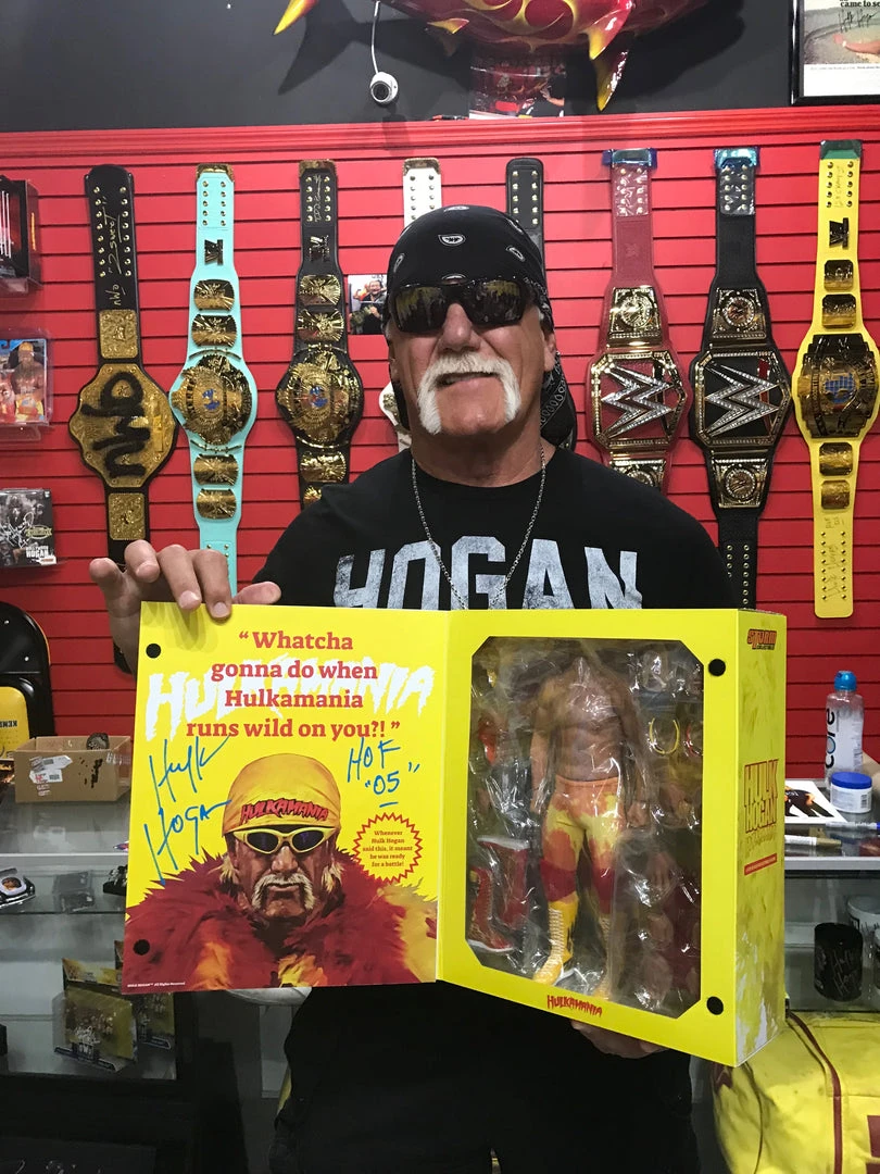 Hogan's Beach Shop Hulk Hogan Signed Storm Collectibles Action Figure AUTOGRAPHED TOYS & FIGURES 7 Hogan's Beach Shop Hulk Hogan Signed Storm Collectibles Action Figure AUTOGRAPHED TOYS & FIGURES
