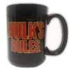 Hulk Hogan's Wrestling Shop COFFEE MUGS Hulk's Rules Mug 2 Hulk Hogan's Wrestling Shop COFFEE MUGS Hulk's Rules Mug
