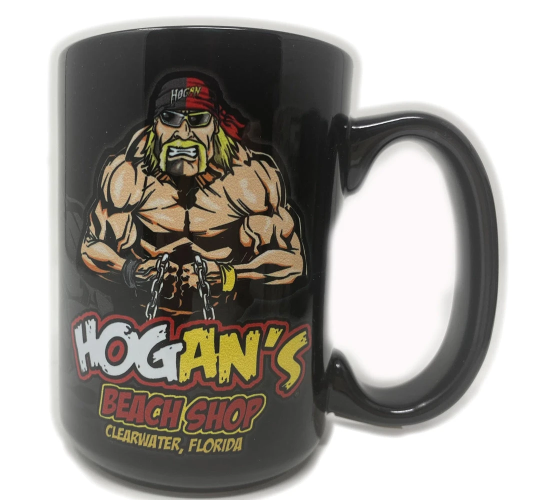Hulk Hogan's Wrestling Shop Split Face Mug COFFEE MUGS 3 Hulk Hogan's Wrestling Shop Split Face Mug COFFEE MUGS