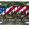 Hogan's Beach Shop Camo License Plate 2 Hogan's Beach Shop Camo License Plate