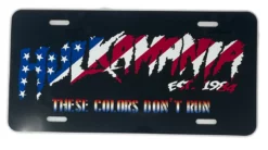 Hogan's Beach Shop SOUVENIRS RWB Hulkamania License Plate