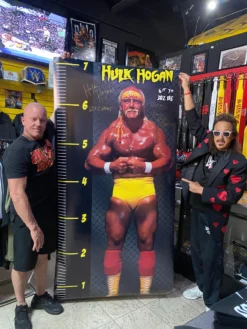 Hogan's Beach Shop Live Size Hulk Hogan Poster To