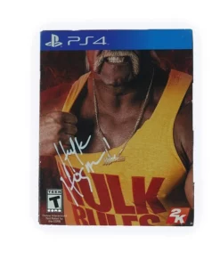 Hogan's Beach Shop WWE 2K15 PS4 Hollywood Hogan Pop Figure SIGNED