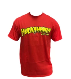 Hogan's Beach Shop CLOTHING Red Hulkamania Tee