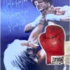 Hogan's Beach Shop Rocky Lll Poster & Glove Signed 16X20 AUTOGRAPHED POSTERS