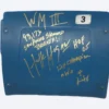 Hogan's Beach Shop Hulk Hogan Signed Wrestlemania III Pontiac Sliverdome Seat #3
