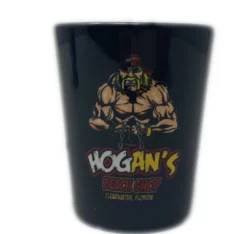 Hulk Hogan's Wrestling Shop Split Face Shot Glass