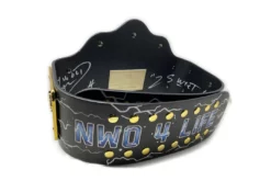 Hogan's Beach Shop Signed NWO Hollywood Hogan "Signature Series" Championship Replica Title AUTOGRAPHED TITLE BELTS