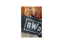 Hogan's Beach Shop Signed Nwo Flag
