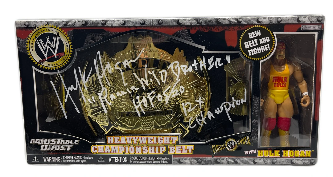 Hogan's Beach Shop AUTOGRAPHED TOYS & FIGURES WWE Classic Super Stars Kids Adjustable Waist Signed W Toy 3 Hogan's Beach Shop AUTOGRAPHED TOYS & FIGURES WWE Classic Super Stars Kids Adjustable Waist Signed W Toy