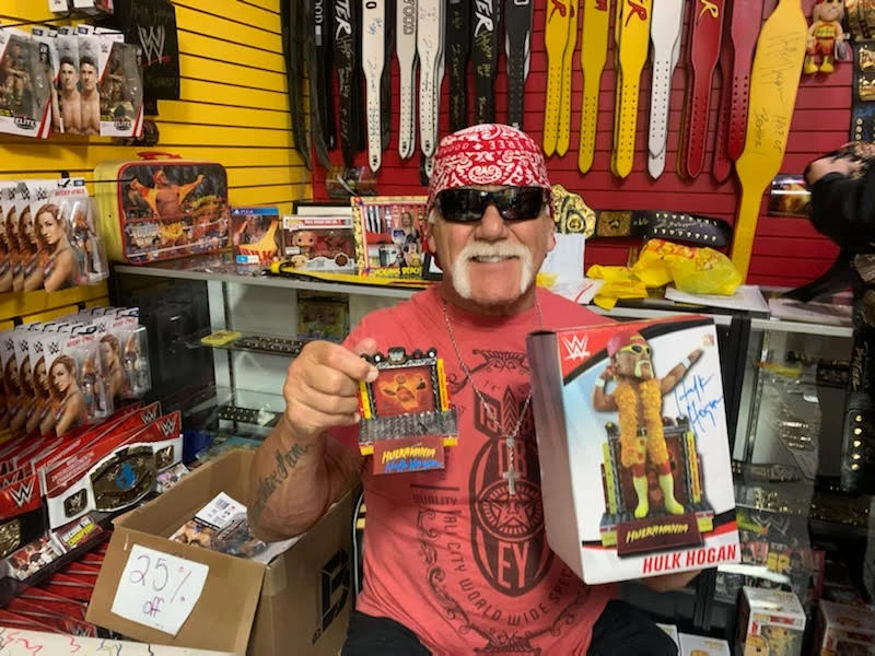 Hogan's Beach Shop AUTOGRAPHED TOYS & FIGURES WWE Hulk Hogan Autographed Bobblehead 5 Hogan's Beach Shop AUTOGRAPHED TOYS & FIGURES WWE Hulk Hogan Autographed Bobblehead
