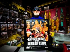 Hogan's Beach Shop Legends Of Wrestling Signed Original Poster W/ Coa