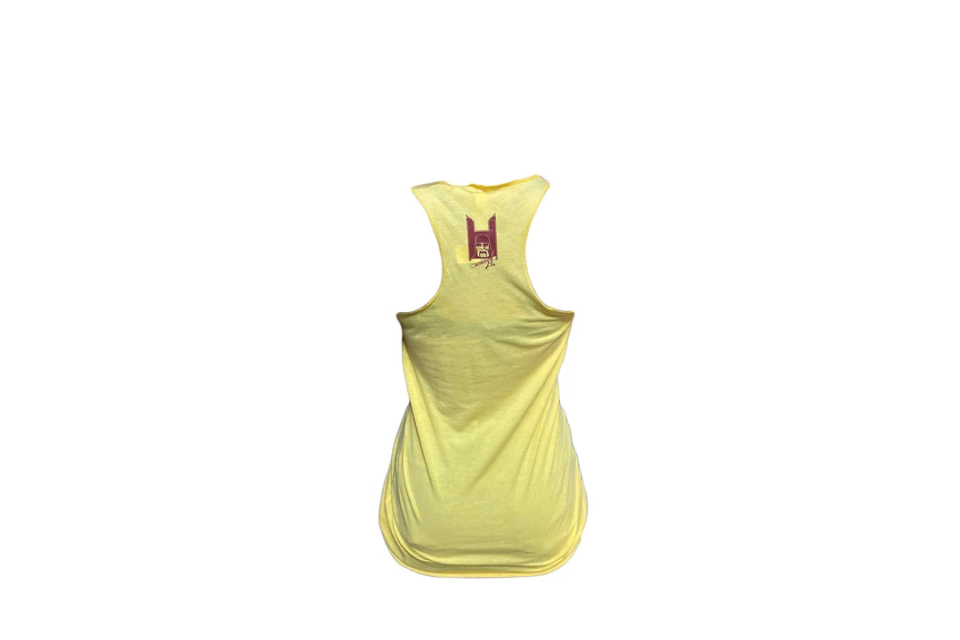 Hogan's Beach Shop Yellow Vintage Hulkamania Womens Tank 4 Hogan's Beach Shop Yellow Vintage Hulkamania Womens Tank